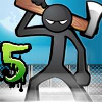 Anger of stick 5 : zombie on 9Apps