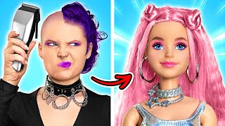 From E-GIRL to SOFT DOLL! Extreme MAKEOVER with TikTok HACKS and GADGETS by La La Life Games screenshot 3